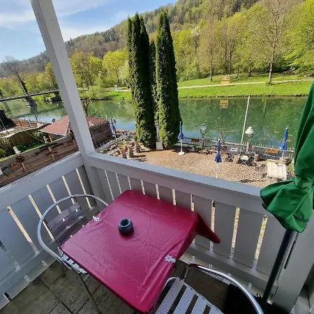 Apartment Cafe Altmühl, Krimhilde Direkt Am Wasser Essing